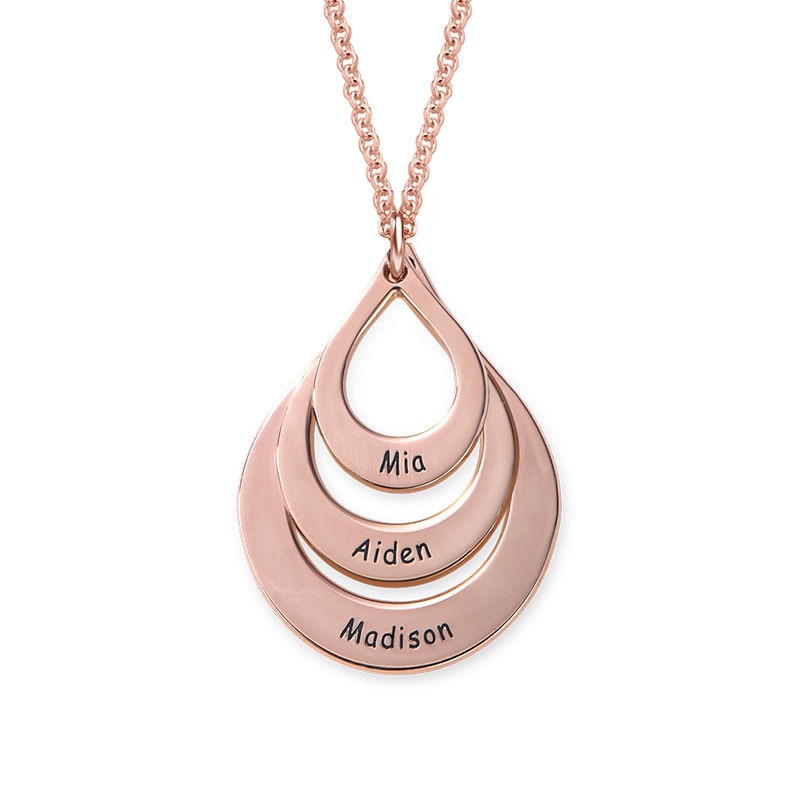 Colar com Pingente Gota com Nome Personalizado