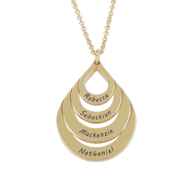 Colar com Pingente Gota com Nome Personalizado