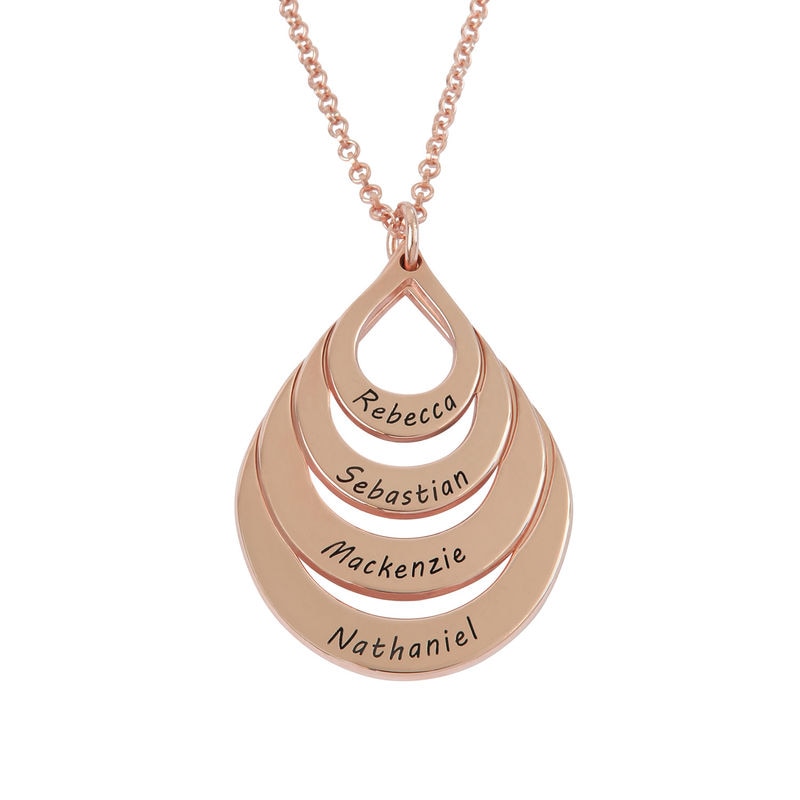 Colar com Pingente Gota com Nome Personalizado