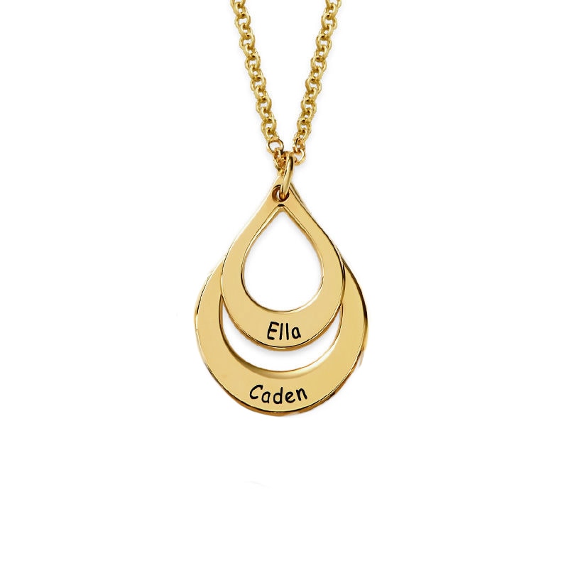 Colar com Pingente Gota com Nome Personalizado