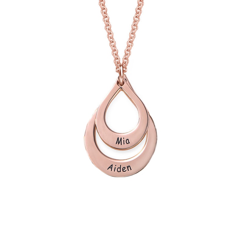 Colar com Pingente Gota com Nome Personalizado