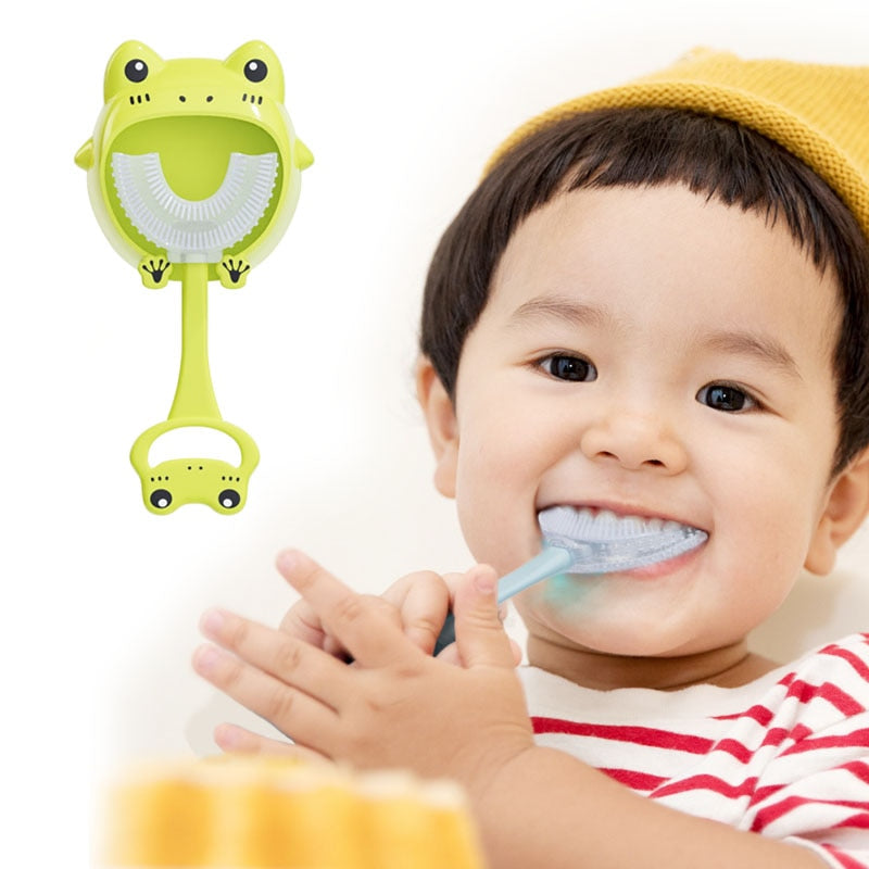 Escova de Dente 360 graus - Diferente e divertida