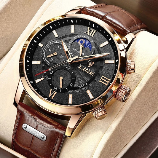 Relógio Masculino LIGE® - Luxury