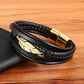 Bracelete de Couro - Feather