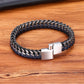Bracelete de Couro - Mesclado