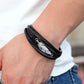 Bracelete de Couro - Feather