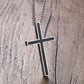 Corrente de Aço com Pingente - Cross