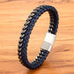 Bracelete de Couro - Mesclado