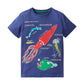 Camiseta de Algodão que brilha no escuro