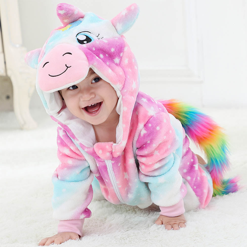 Pijama Macacão de animais infantil