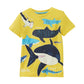 Camiseta de Algodão que brilha no escuro