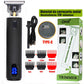 Máquina Elétrica para Barba, Corpo e Cabelo - Display LCD